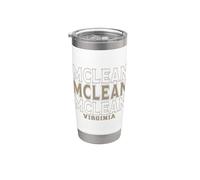 Vintage McLean, Virginie Gobelet isotherme en acier inoxydable double paroi