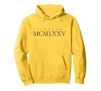 Vintage MCMLXXV (Noir Ancien) Cadeau 50 Anniversaire 1975 Sweat à Capuche
