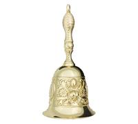 Vintage Metal Handbell Small Hand Bells For Meeting Reminders Outdoor Activities And Celebrations Service Call Christmas