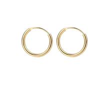 Vintage métal petit cercle boucles d'oreilles créoles Punk rond noir gothique alliage boucles d'oreilles pour femmes hommes Huggies boucle d'oreille Hip Hop bijDeft a été traité