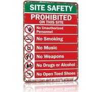 Vintage Metal Sign Authorized Personnel Only Wall-Art 8 X 12 in