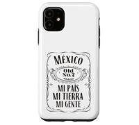 Vintage Mexico Old Mi Pais Mi Tierra Mi Gente, Mexican Pride Coque pour iPhone 11