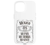 Vintage Mexico Old Mi Pais Mi Tierra Mi Gente, Mexican Pride Coque pour iPhone 15