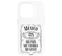 Vintage Mexico Old Mi Pais Mi Tierra Mi Gente, Mexican Pride Coque pour iPhone 15 Pro