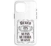 Vintage Mexico Old Mi Pais Mi Tierra Mi Gente, Mexican Pride Coque pour iPhone 16 Pro Max