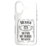 Vintage Mexico Old Mi Pais Mi Tierra Mi Gente, Mexican Pride Coque pour iPhone 17