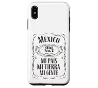 Vintage Mexico Old Mi Pais Mi Tierra Mi Gente, Mexican Pride Coque pour iPhone XS Max