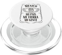 Vintage Mexico Old Mi Pais Mi Tierra Mi Gente, Mexican Pride PopSockets PopGrip pour MagSafe