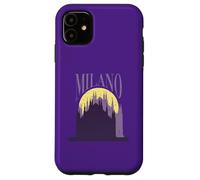 Vintage Milan Cathédrale Italie Architecture Tourisme Monument Coque pour iPhone 11