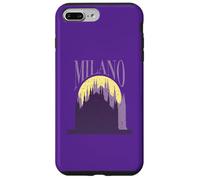 Vintage Milan Cathédrale Italie Architecture Tourisme Monument Coque pour iPhone 7 Plus/8 Plus