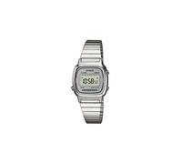 Casio Retro Vintage La-670wea Woman Watch Argenté Femme