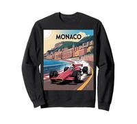 Vintage Monaco 1937 Classic Race Car Men Lover Racing Design Sweatshirt