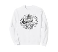 Vintage Montmartre Paris France Sacré Coeur Sweatshirt