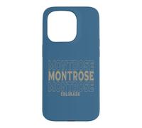 Vintage Montrose Colorado Coque pour iPhone 15 Pro