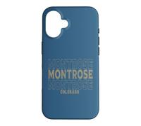 Vintage Montrose Colorado Coque pour iPhone 16