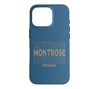 Vintage Montrose Colorado Coque pour iPhone 16 Pro