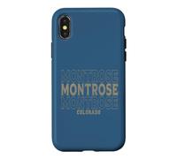 Vintage Montrose Colorado Coque pour iPhone X/XS