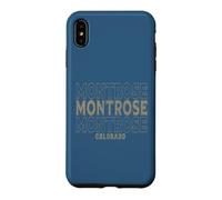 Vintage Montrose Colorado Coque pour iPhone XS Max