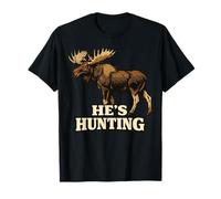 Vintage Moose Hunting Heritage Retro Wilderness Il Chasse T-Shirt