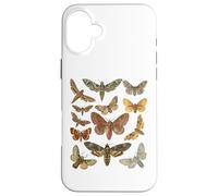Vintage Moth Cottagecore Esthétique Goblincore Dark Academia Coque pour iPhone 16 Plus