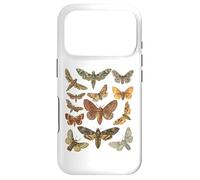 Vintage Moth Cottagecore Esthétique Goblincore Dark Academia Coque pour iPhone 17 Pro