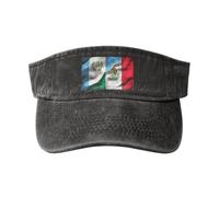 Vintage Motorcycle Cap Drapeau du Guatemala Et du Mexique Casquettes De Pêche Unique Golf Hat pour Running, Adolescent, Cadeau