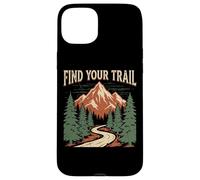 Vintage Mountain Trail Adventure - Trouvez Votre Chemin Coque pour iPhone 15 Plus