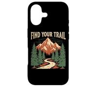 Vintage Mountain Trail Adventure - Trouvez Votre Chemin Coque pour iPhone 17