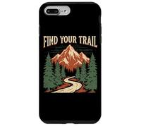 Vintage Mountain Trail Adventure - Trouvez Votre Chemin Coque pour iPhone 7 Plus/8 Plus