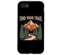 Vintage Mountain Trail Adventure - Trouvez Votre Chemin Coque pour iPhone SE (2020) / 7/8