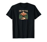 Vintage Mountain Trail Adventure - Trouvez Votre Chemin T-Shirt Graphique avec Valeur