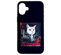 Vintage Movie Poster The Purrinator Chat drôle Coque pour iPhone 16 Plus