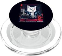 Vintage Movie Poster The Purrinator Chat drôle PopSockets PopGrip pour MagSafe