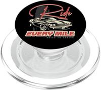 Vintage Muscle Car Anniversaire Rétro Automobile Nostalgie PopSockets PopGrip pour MagSafe