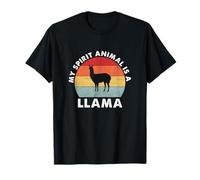 Vintage My Spirit Animal is a Llama T-Shirt