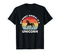 Vintage My Spirit Animal is a Unicorn T-Shirt