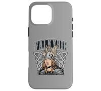 Vintage Mythologie Nordique Valkyrie Femmes Viking Warrior Coque pour iPhone 16 Pro Max