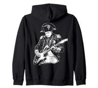 Vintage Napoleon Bonaparte Jouant de la Guitare Sweat à Capuche
