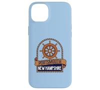 Vintage Nautical Ship's Wheel Portsmouth New Hampshire Coque pour iPhone 14 Plus