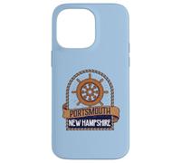 Vintage Nautical Ship's Wheel Portsmouth New Hampshire Coque pour iPhone 14 Pro Max