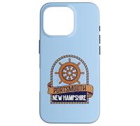 Vintage Nautical Ship's Wheel Portsmouth New Hampshire Coque pour iPhone 16 Pro