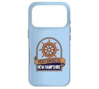 Vintage Nautical Ship's Wheel Portsmouth New Hampshire Coque pour iPhone 17 Pro