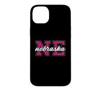 Vintage New England Game Day Leopard Print Fan Art Coque pour iPhone 14 Plus