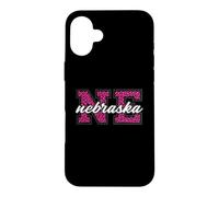 Vintage New England Game Day Leopard Print Fan Art Coque pour iPhone 16 Plus
