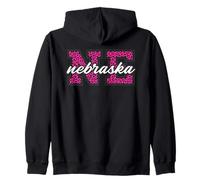 Vintage New England Game Day Leopard Print Fan Art Sweat à Capuche