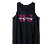 Vintage New Jersey Game Day imprimé léopard Fan Art Débardeur