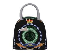 Vintage Niue Emblème National Grande Sac Isotherme Repas Boîte À Déjeuner Glacière Enfants Réutilisable Tote Unisexe Bandoulière Isolée Pique-Nique Travail École Camping