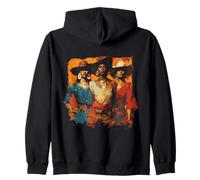 Vintage Noir Afro-Américain Cowgirl Western Country Rodéo Sweat à Capuche