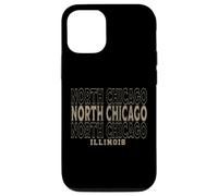 Vintage North Chicago, Illinois Coque pour iPhone 12/12 Pro