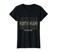 Vintage North Miami, Floride T-Shirt Graphique avec Valeur